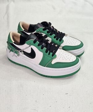 Nike Air Jordan 1 Elevate Low SE Lucky Green Women’s Size 8 Custom DQ8394-301